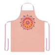 Mandala Art Apron - Peach | Kitchen Decor All Over Prints - Blululi