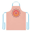 Mandala Art Apron - Peach | Kitchen Decor All Over Prints - Blululi