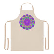 Mandala Art Apron - Purple & Yellow All Over Prints - Blululi