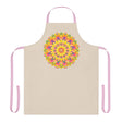 Mandala Art Apron - Rainbow & Floral All Over Prints - Blululi