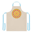 Mandala Art Apron - Rainbow & Floral All Over Prints - Blululi