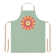 Mandala Art Apron - Sage Green - Kitchen Decor All Over Prints - Blululi