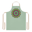 Mandala Art Apron - Sage Green - Kitchen Decor All Over Prints - Blululi