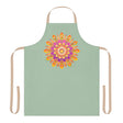 Mandala Art Apron - Sage Green - Kitchen Decor All Over Prints - Blululi