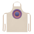 Mandala Art Apron - Vibrant Colors, Beige All Over Prints - Blululi