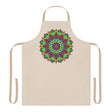 Mandala Art Apron - Vibrant Floral Design All Over Prints - Blululi
