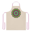 Mandala Art Apron - Vibrant Floral Design All Over Prints - Blululi