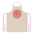 Mandala Art Apron - Vibrant Floral Design All Over Prints - Blululi