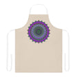 Mandala Art Apron - Vibrant Floral Design All Over Prints - Blululi