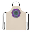 Mandala Art Apron - Vibrant Floral Design All Over Prints - Blululi