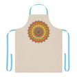 Mandala Art Apron - Vibrant Floral Design All Over Prints - Blululi