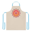 Mandala Art Apron - Vibrant Floral Design All Over Prints - Blululi