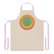 Mandala Art Apron - Vibrant Hand Drawn Design All Over Prints - Blululi