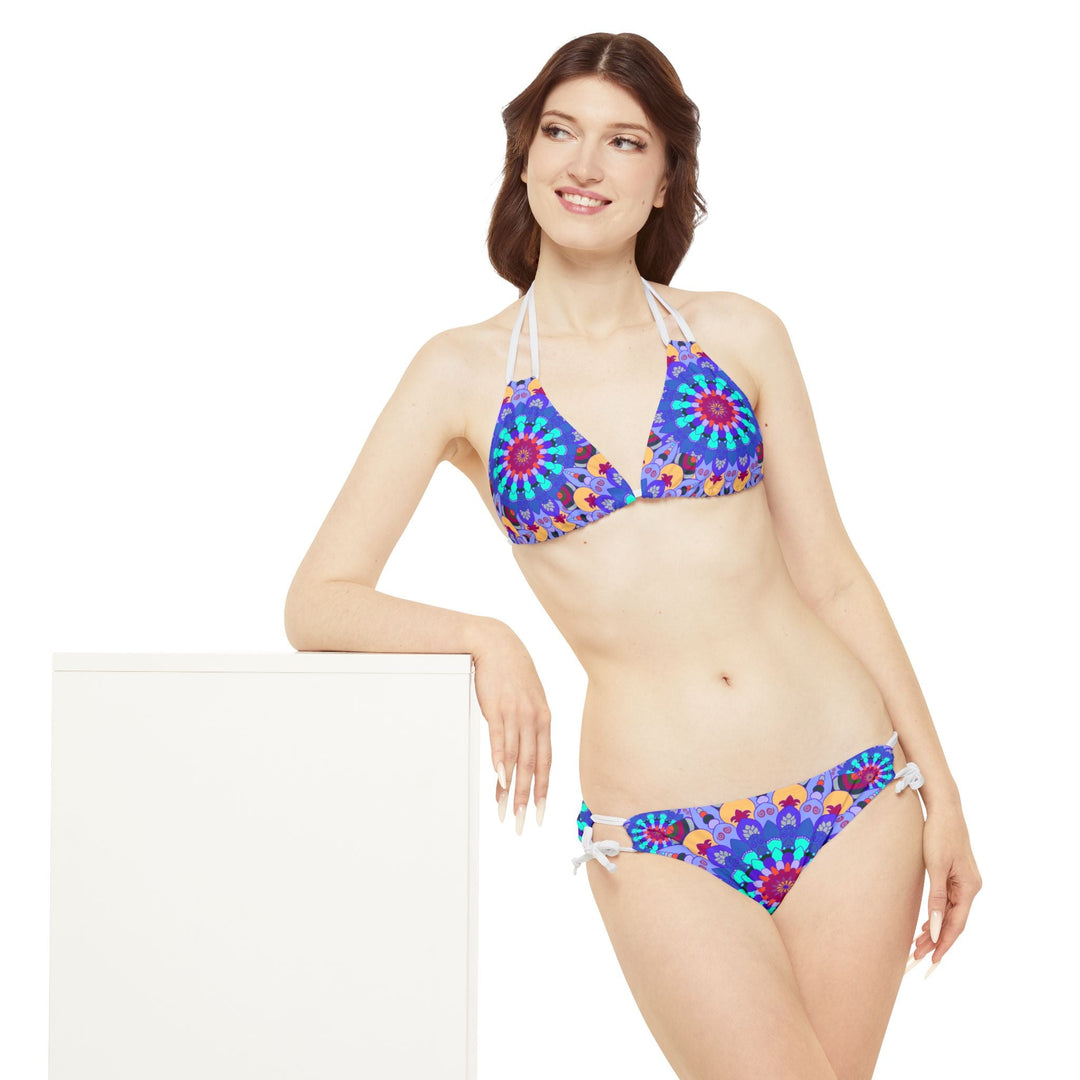 Mandala Art Bikini Set - Boho Beach Vibes All Over Prints - Blululi