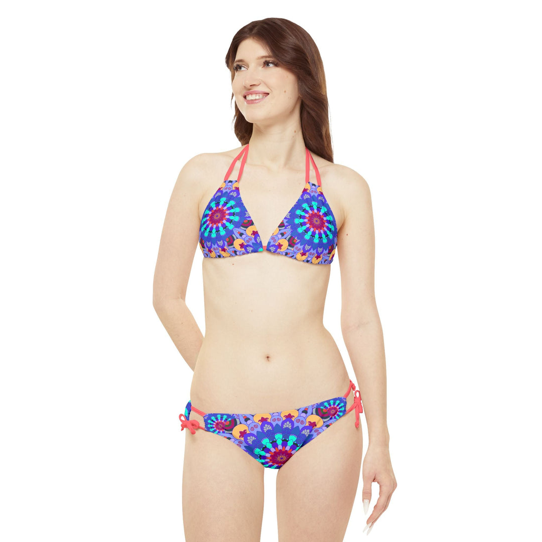 Mandala Art Bikini Set - Boho Beach Vibes All Over Prints - Blululi