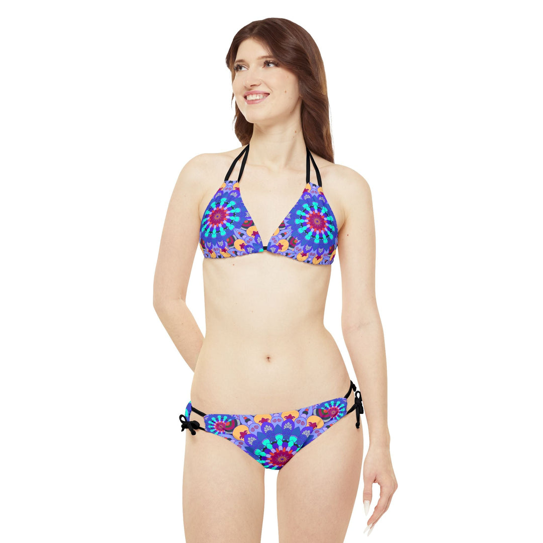 Mandala Art Bikini Set - Boho Beach Vibes All Over Prints - Blululi