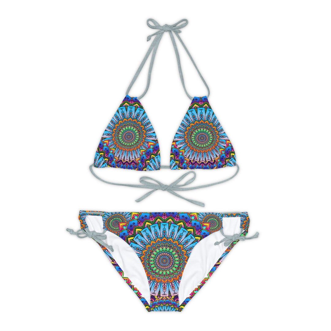 Mandala Art Bikini Set - Boho Beachwear All Over Prints - Blululi