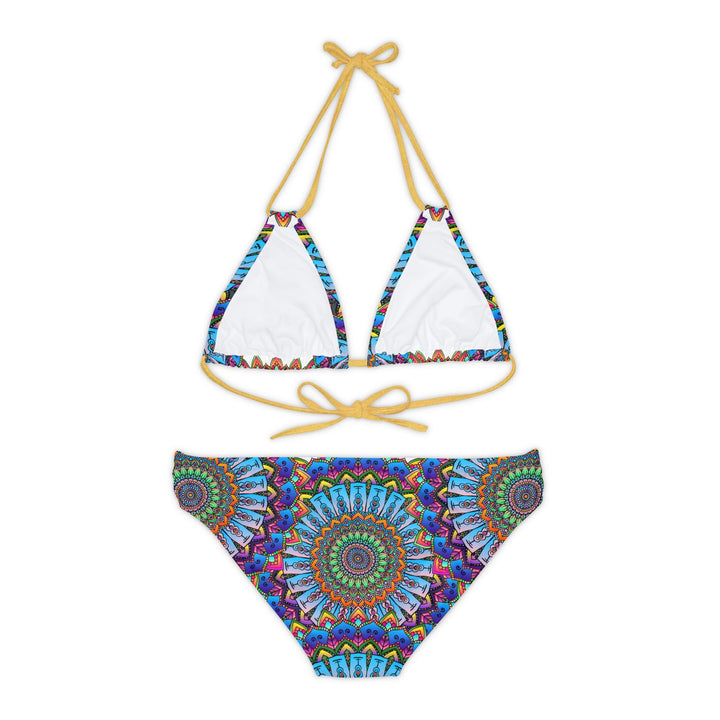 Mandala Art Bikini Set - Boho Beachwear All Over Prints - Blululi