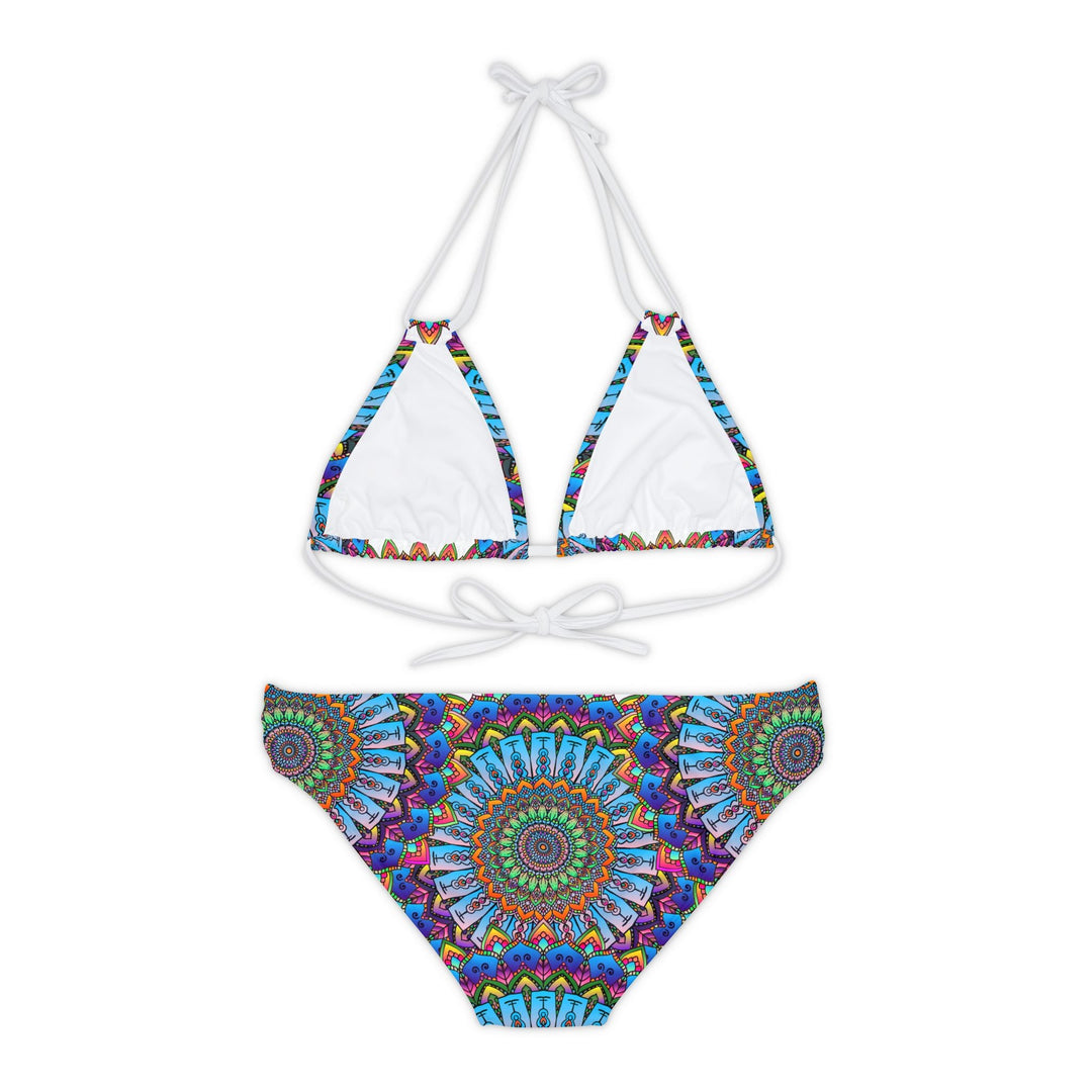 Mandala Art Bikini Set - Boho Beachwear All Over Prints - Blululi