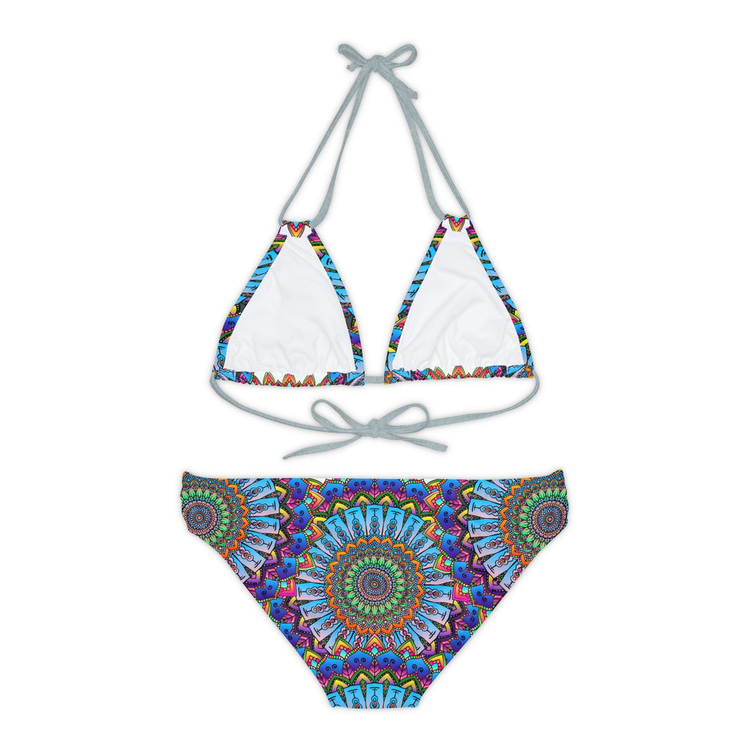 Mandala Art Bikini Set - Boho Beachwear All Over Prints - Blululi