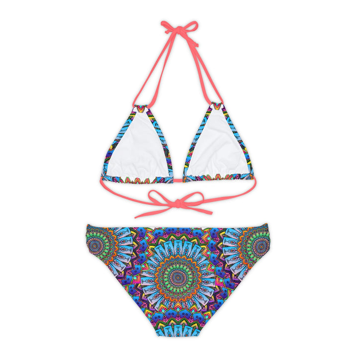 Mandala Art Bikini Set - Boho Beachwear All Over Prints - Blululi