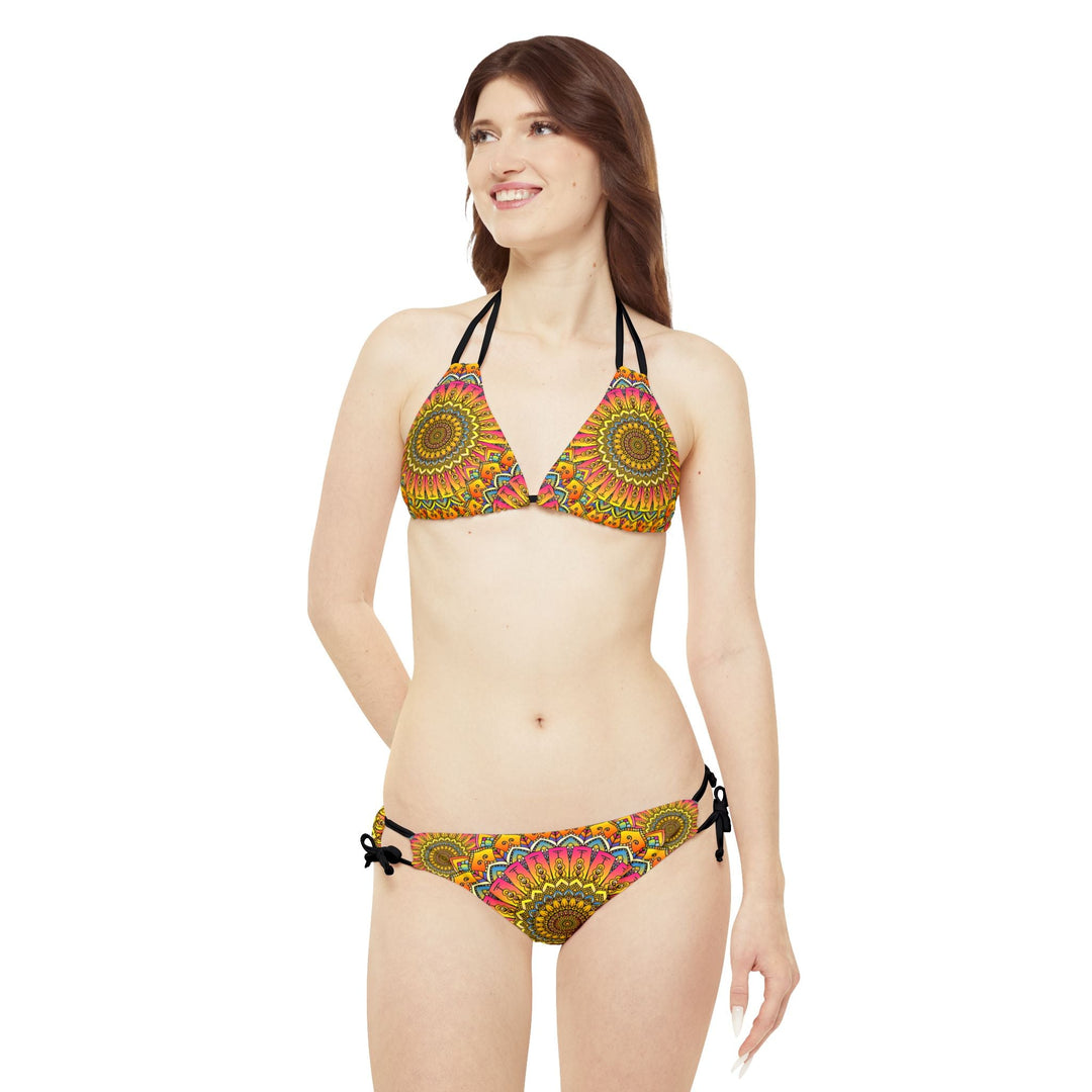 Mandala Art Bikini Set - Colorful & Unique All Over Prints - Blululi