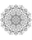 Mandala Art Coloring Pages - 80 Hand - Drawn Designs for Artistic Expression & Relaxation digital download - Blululi