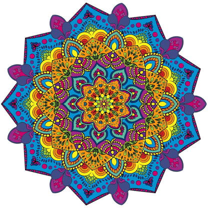 Mandala Art Coloring Pages - 80 Hand - Drawn Designs for Artistic Expression & Relaxation digital download - Blululi