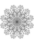 Mandala Art Coloring Pages - 80 Hand - Drawn Designs for Artistic Expression & Relaxation digital download - Blululi