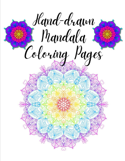 Mandala Art Coloring Pages - 80 Hand - Drawn Designs for Artistic Expression & Relaxation digital download - Blululi