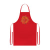 Mandala Art Cotton Apron with Hand - Drawn Mandalas - Perfect for Chefs and Home Cooks - Blululi