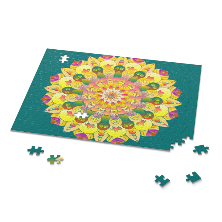 Mandala Art Jigsaw Puzzle - 252 & 500 Pieces Puzzle - Blululi