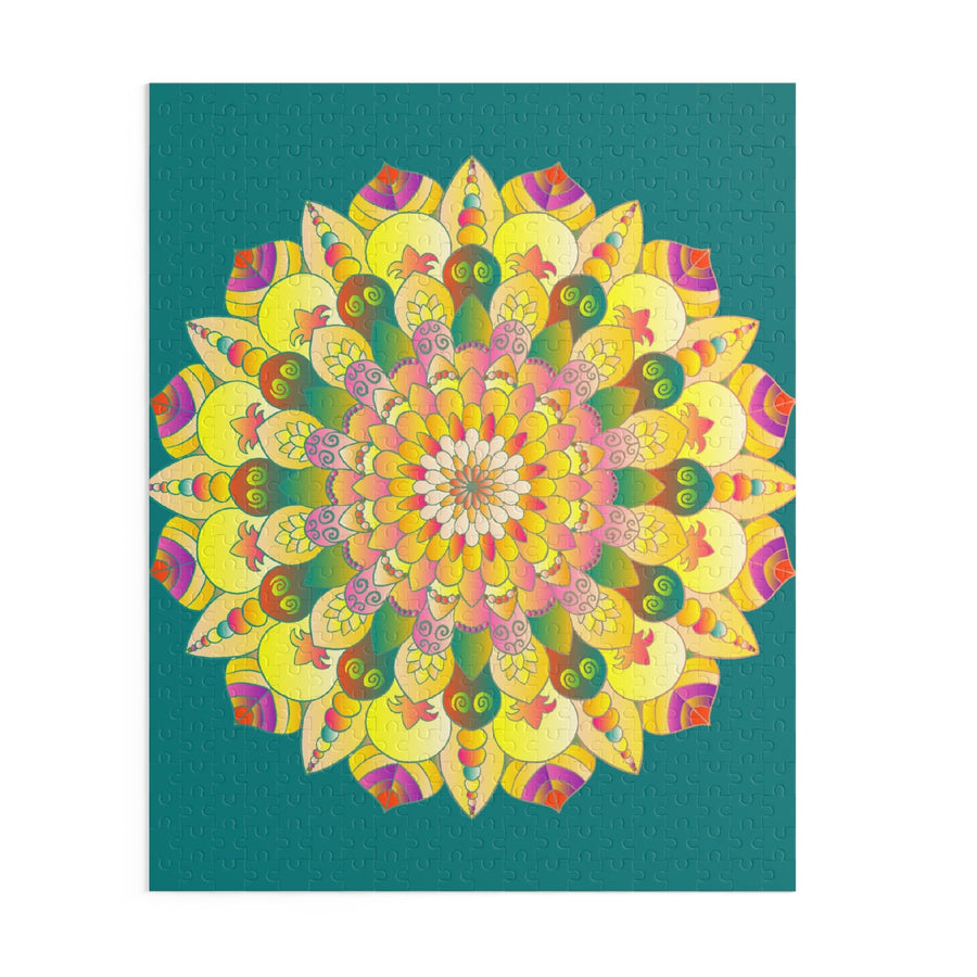 Mandala Art Jigsaw Puzzle - 252 & 500 Pieces Puzzle - Blululi