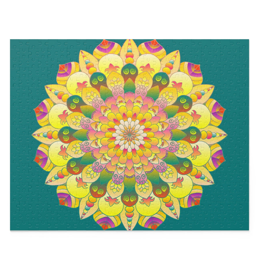 Mandala Art Jigsaw Puzzle - 252 & 500 Pieces Puzzle - Blululi