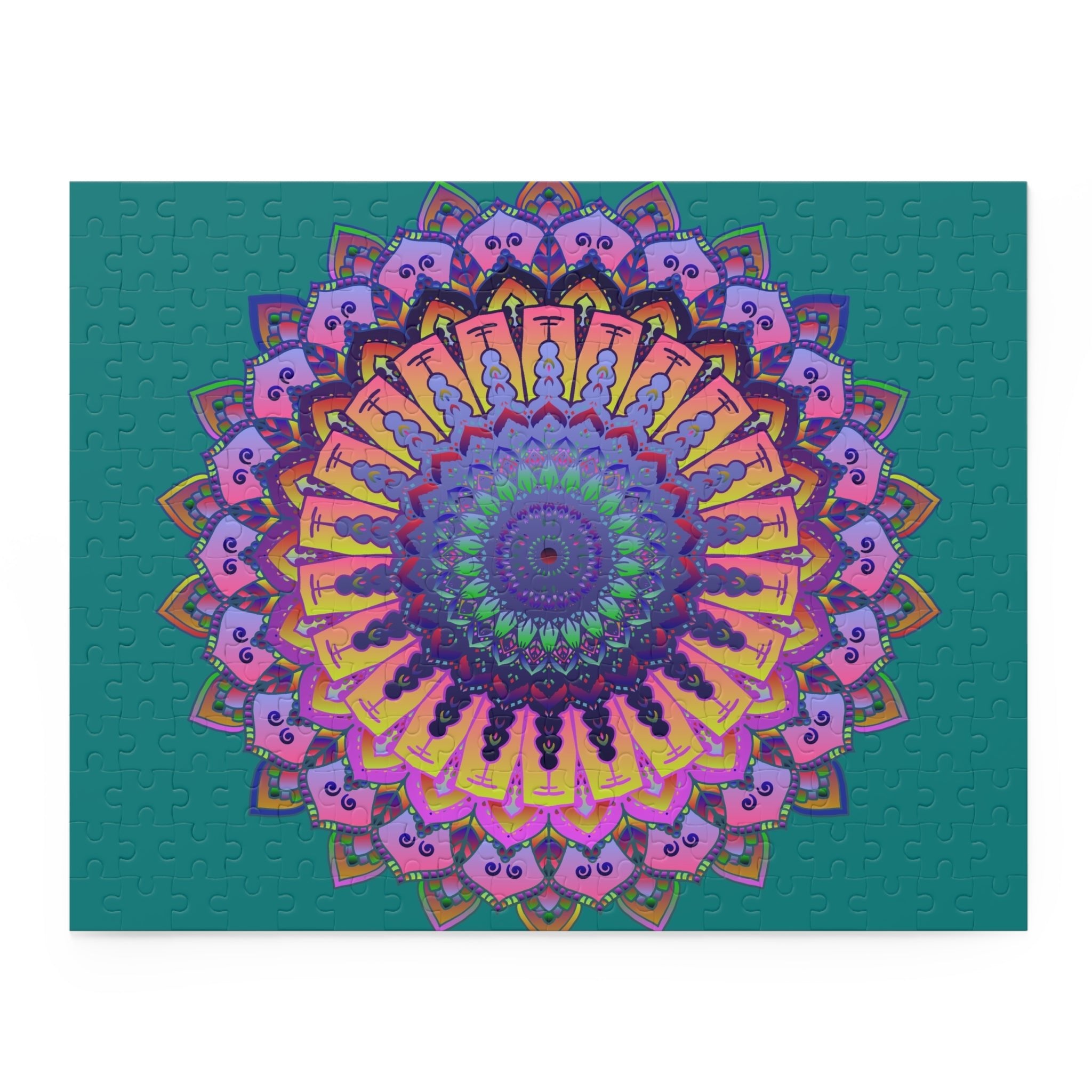 Mandala Art Puzzle - 252 & 500 Piece Puzzle - Blululi