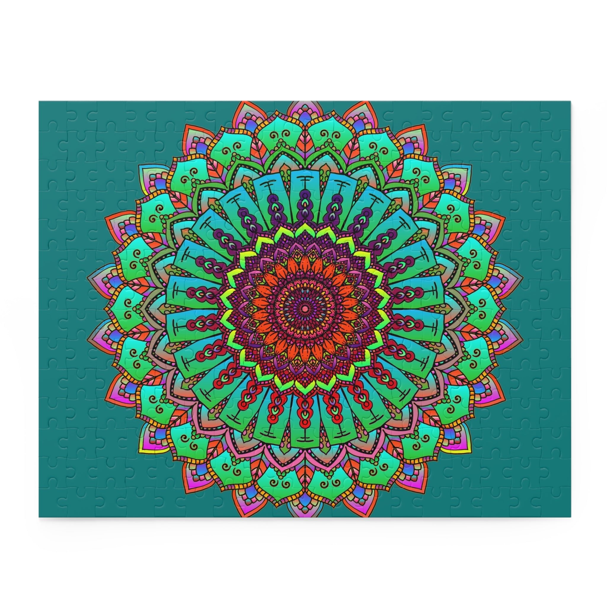 Mandala Art Puzzle - 252 & 500 Piece Puzzle - Blululi