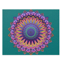 Mandala Art Puzzle - 252 & 500 Piece Puzzle - Blululi