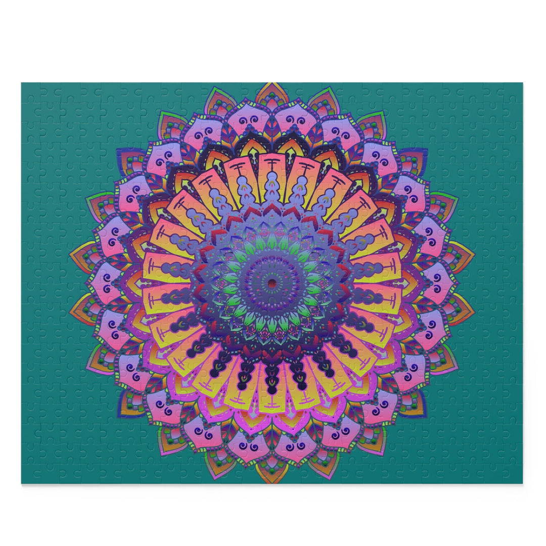 Mandala Art Puzzle - 252 & 500 Piece Puzzle - Blululi