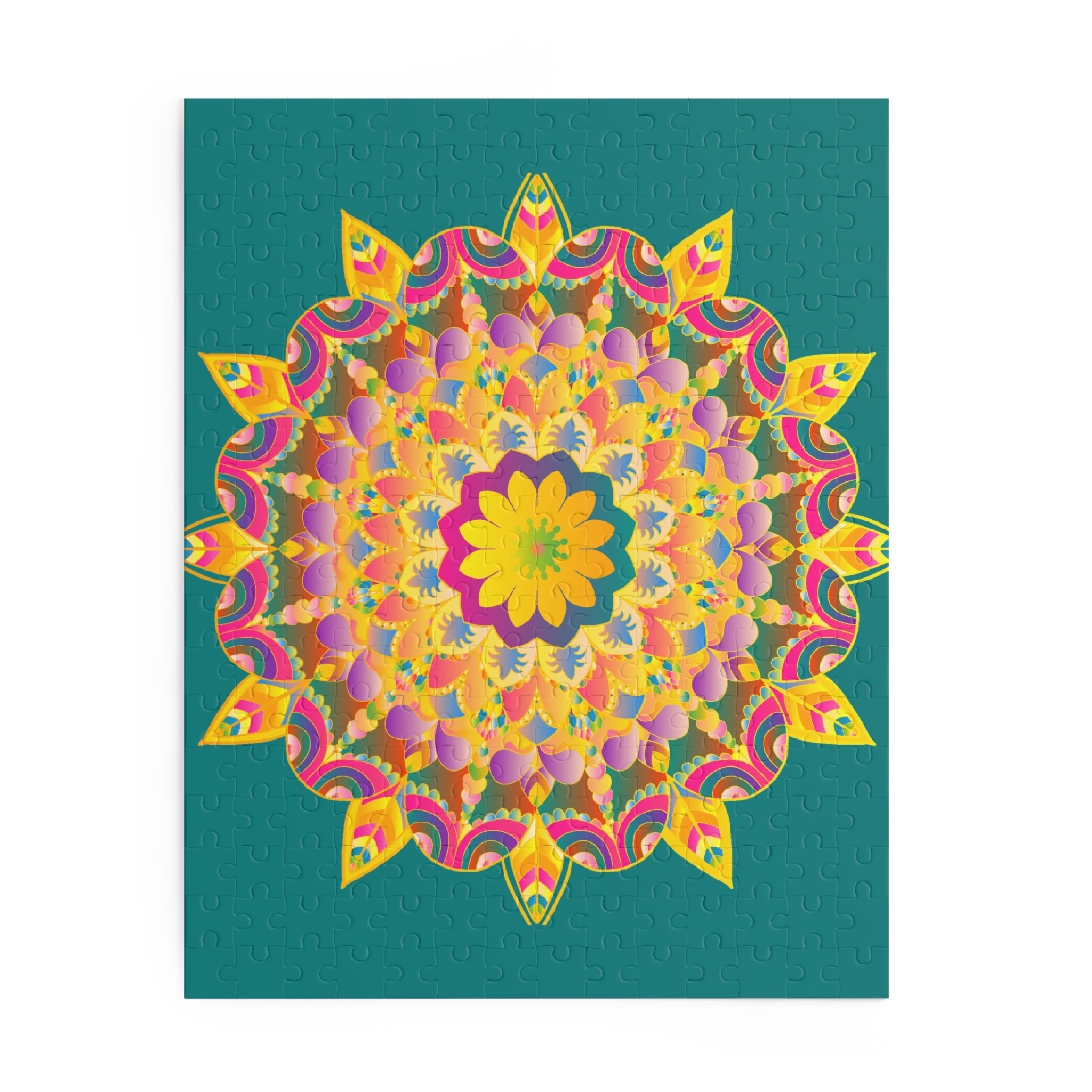 Mandala Art Puzzle - 252 & 500 Piece Puzzle - Blululi