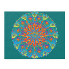 Mandala Art Puzzle - 252 & 500 Pieces Puzzle - Blululi