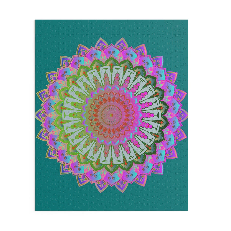 Mandala Art Puzzle - 252 & 500 Pieces Puzzle - Blululi