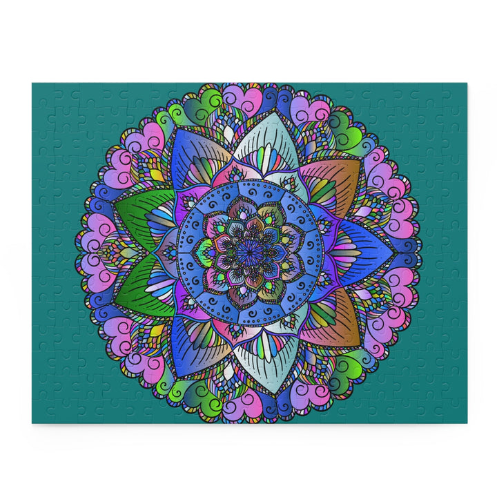 Mandala Art Puzzle - 252 & 500 Pieces Puzzle - Blululi