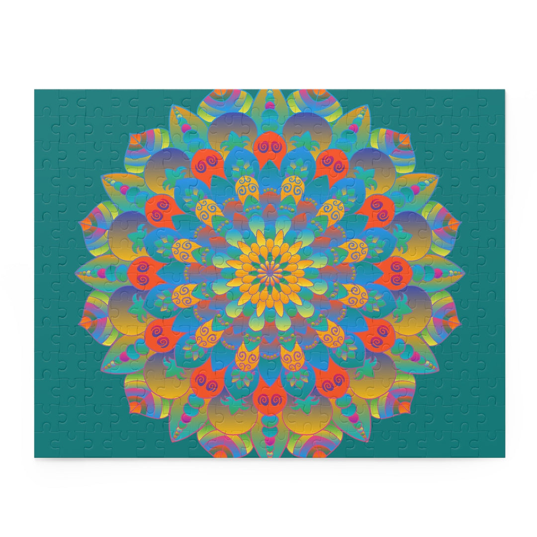 Mandala Art Puzzle - 252 & 500 Pieces Puzzle - Blululi