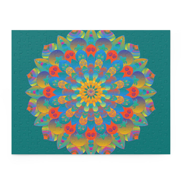 Mandala Art Puzzle - 252 & 500 Pieces Puzzle - Blululi