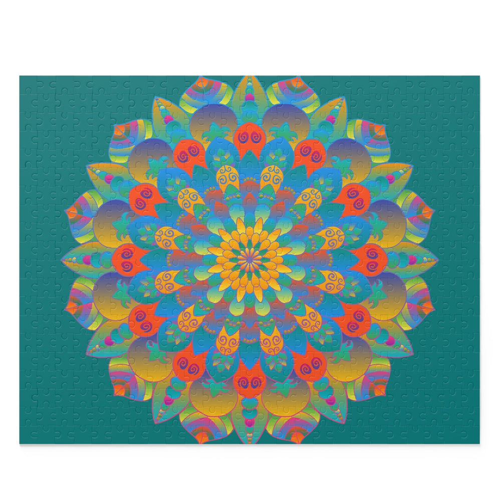 Mandala Art Puzzle - 252 & 500 Pieces Puzzle - Blululi