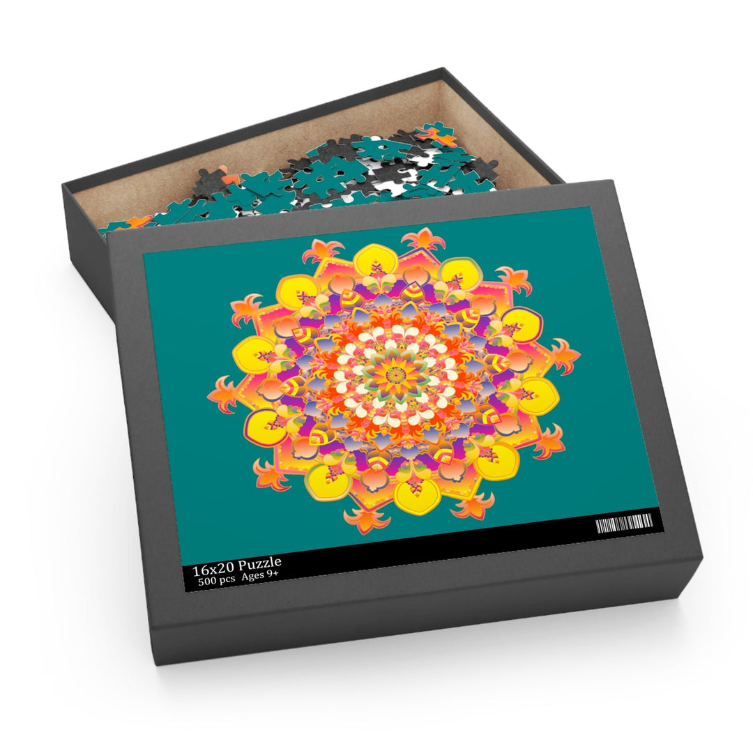 Mandala Art Puzzle - 252 & 500 Pieces Puzzle - Blululi