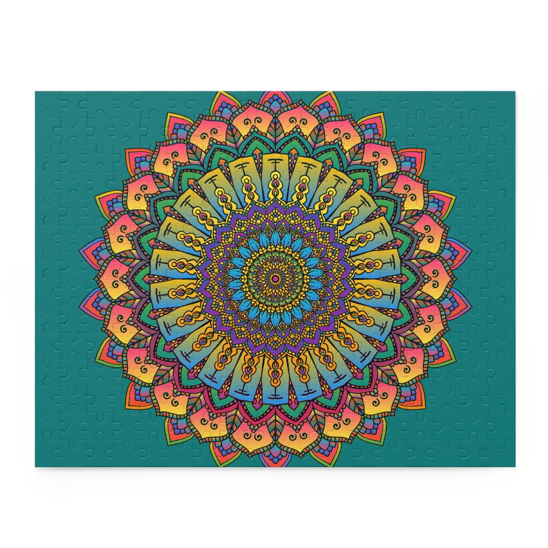 Mandala Art Puzzle - 252 & 500 Pieces Puzzle - Blululi