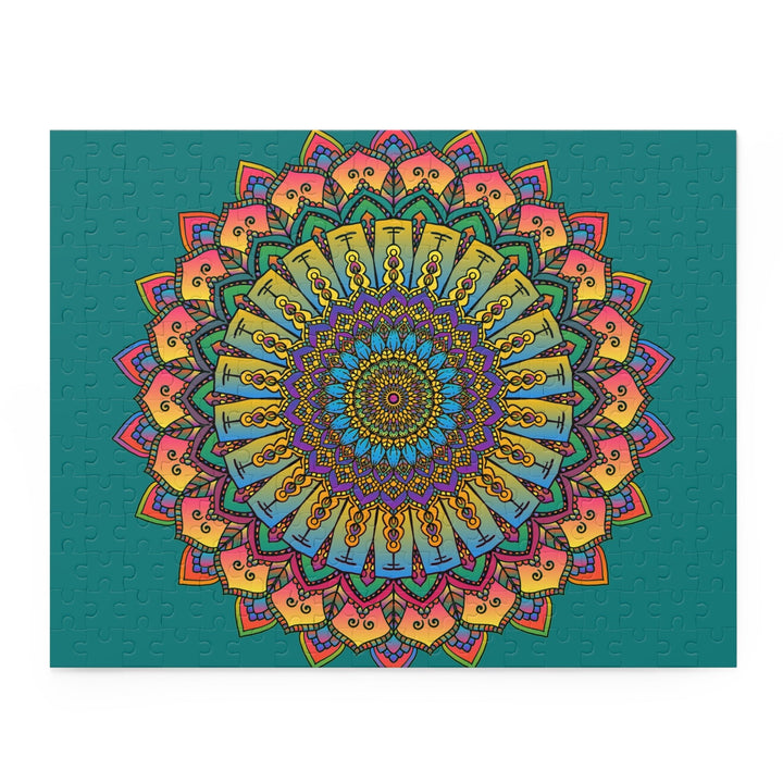 Mandala Art Puzzle - 252 & 500 Pieces Puzzle - Blululi