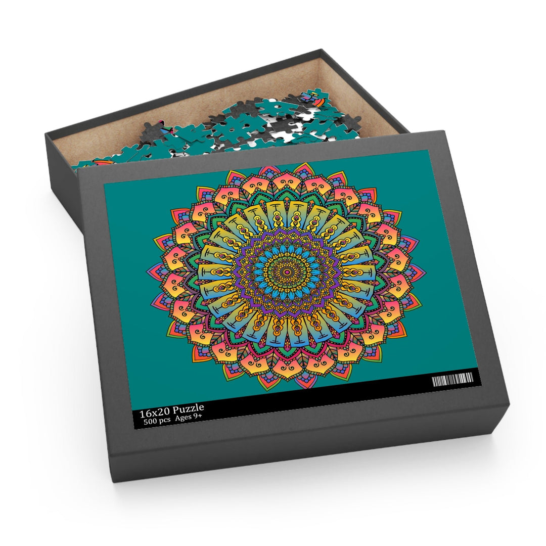 Mandala Art Puzzle - 252 & 500 Pieces Puzzle - Blululi