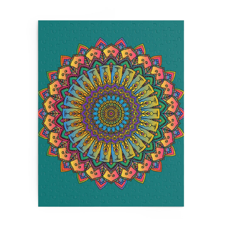 Mandala Art Puzzle - 252 & 500 Pieces Puzzle - Blululi